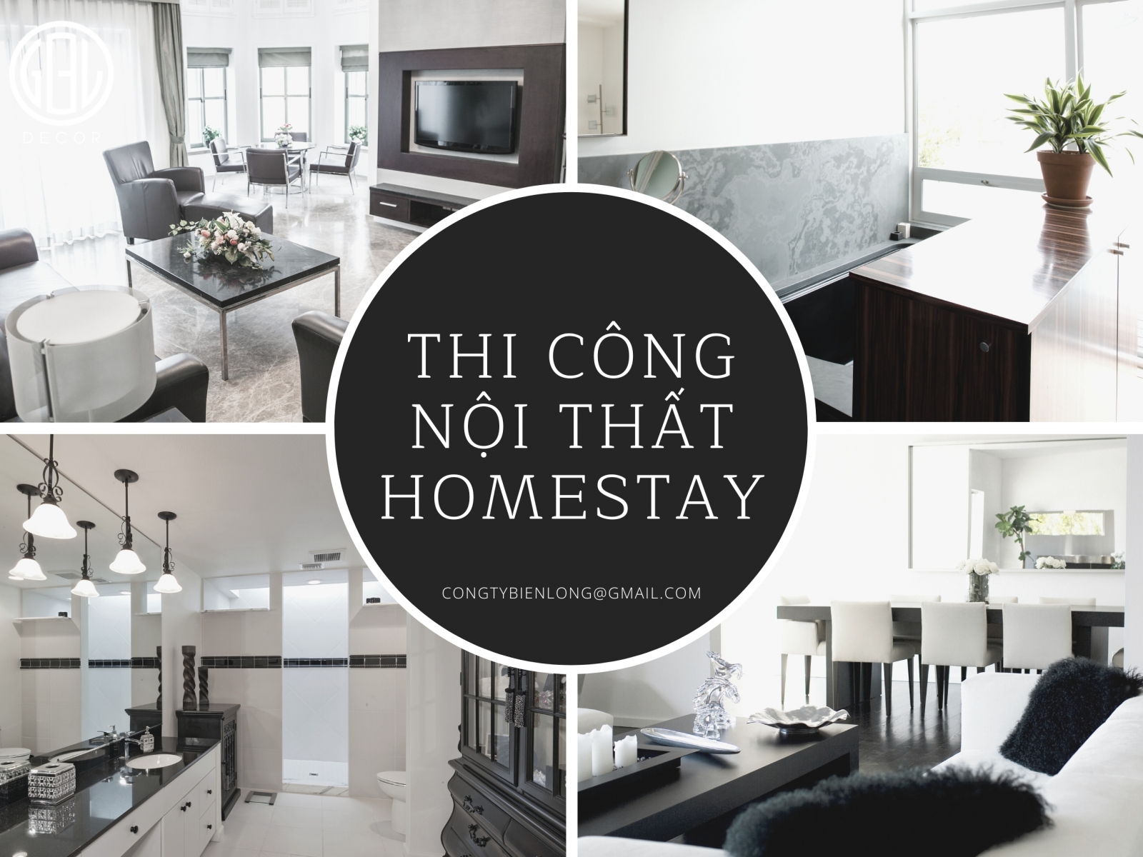Thi công nội thất homestay Nha Trang